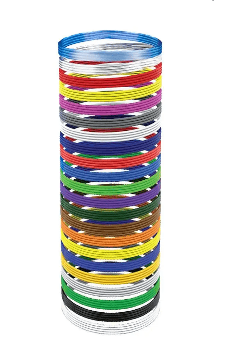 Набір ниток для 3D-ручки Polaroid, PLA, 1.75 мм, 22 кольори (PL-2503-00)