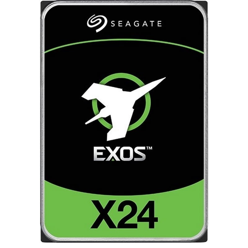 Накопитель HDD 3.5" SATAIII 16TB Seagate Exos X24 7200rpm 512MB (ST16000NM002H)