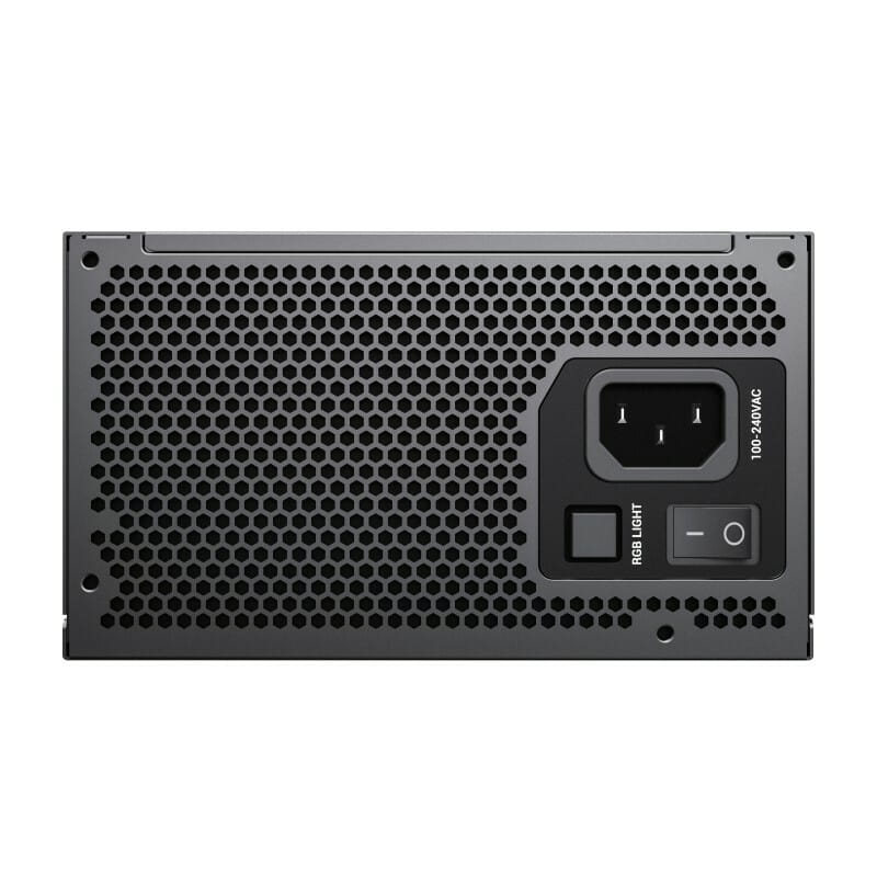 Блок живлення GameMax RGB 750 PRO (ATX3.1 PCIe5.1) Black, 750W