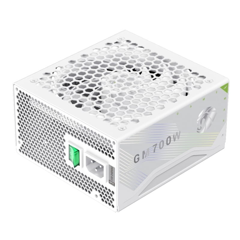 Блок живлення GameMax GM 700B WH Fully-modular New White, 700W