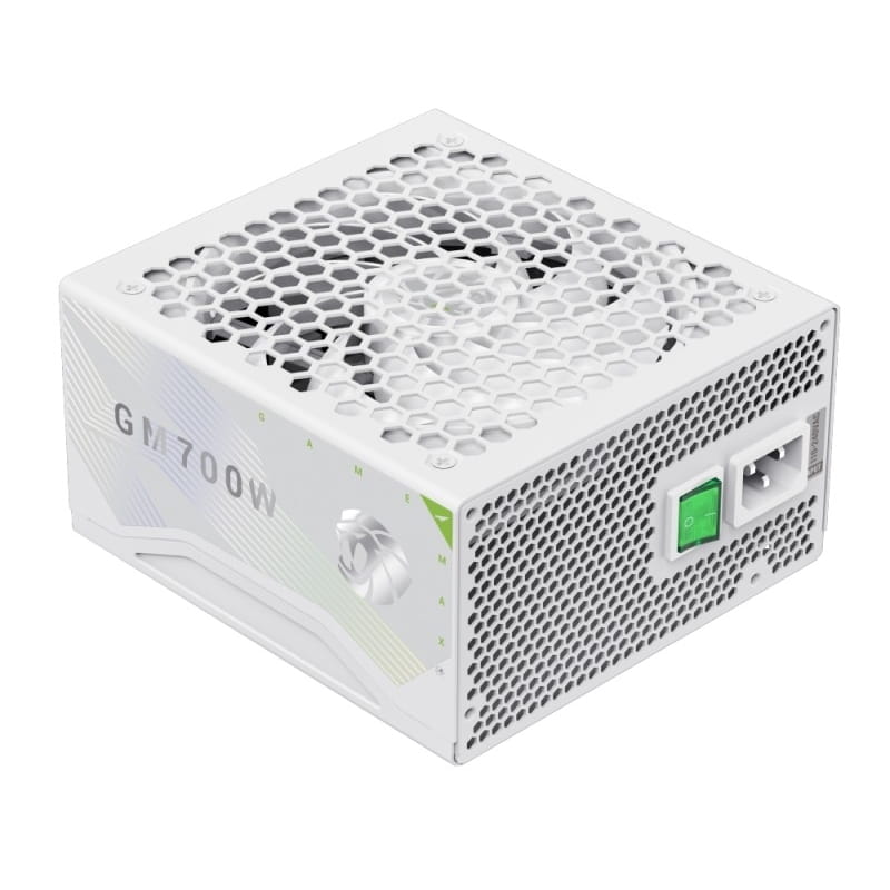 Блок живлення GameMax GM 700B WH Fully-modular New White, 700W