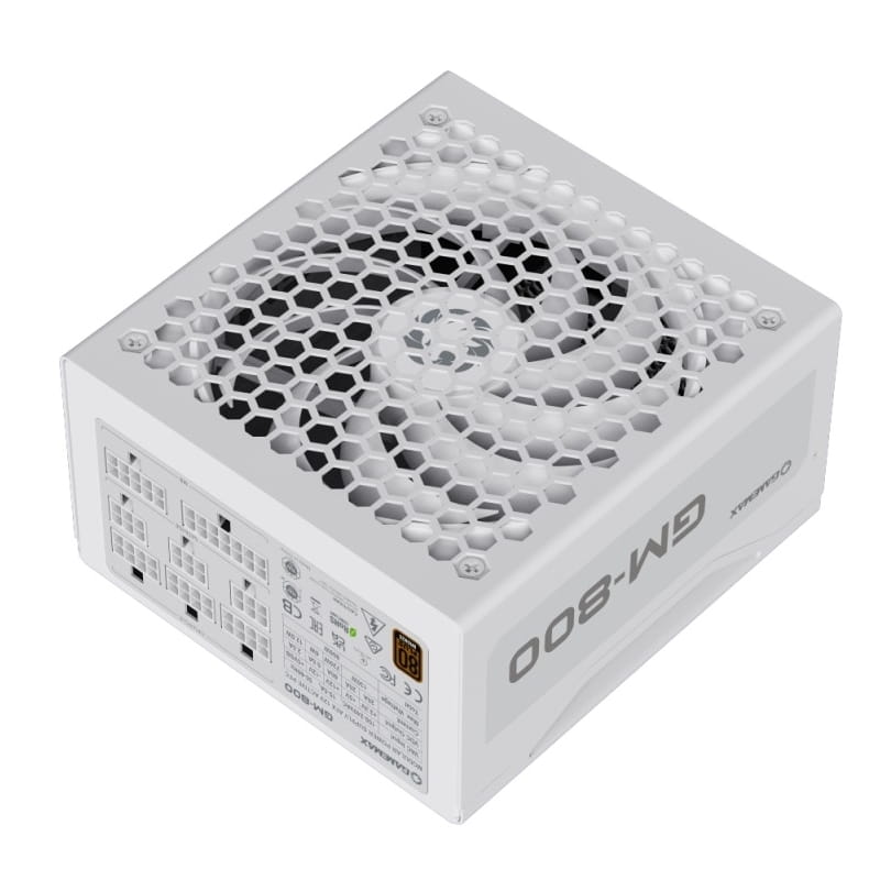 Купити Блок живлення GameMax GM-800 Modular White, 800W Блок живлення GameMax GM-800 Modular White, 800W