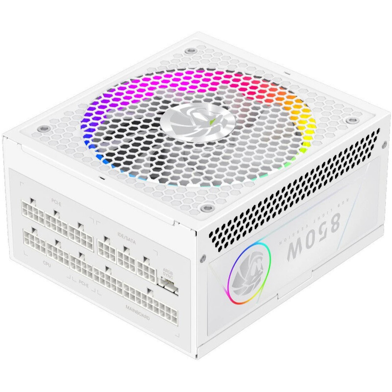 Блок живлення GameMax RGB 850G 850W White