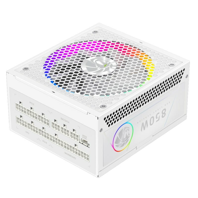 Блок живлення GameMax RGB 850G WH White, 850W