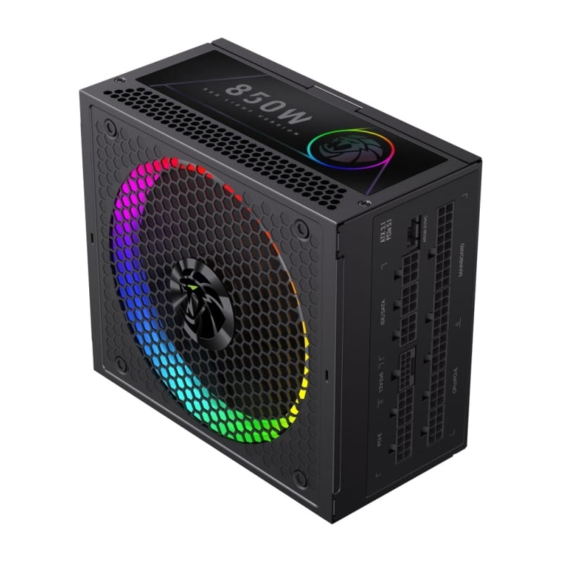 Блок питания GameMax RGB Pro 850G Black 850W