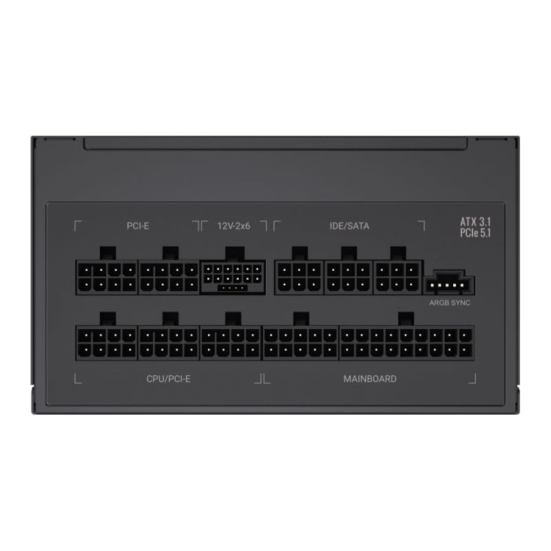 Блок питания GameMax RGB Pro 850G Black 850W