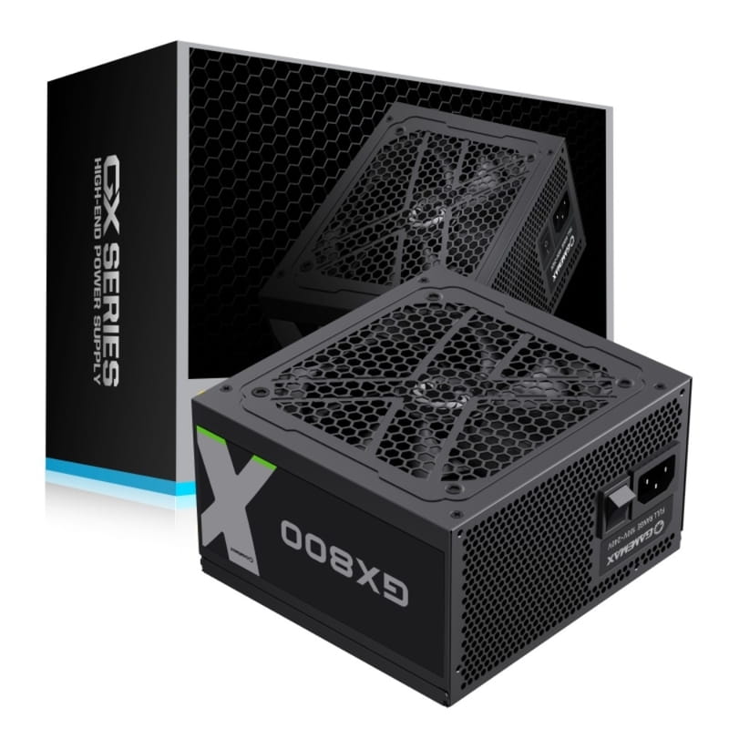 Купити Блок живлення GameMax GX-800 Black, 800W Блок живлення GameMax GX-800 Black, 800W