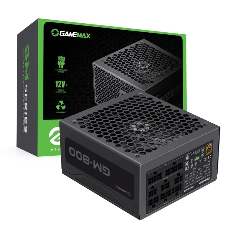 Блок питания GameMax GM-800 Modular Black 800W