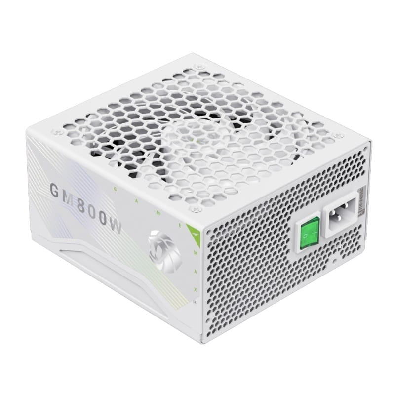 Блок питания GameMax GM 800B WH Fully-modular New White 800W