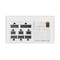 Фото - Блок питания GameMax GM 800B WH Fully-modular New White 800W | click.ua