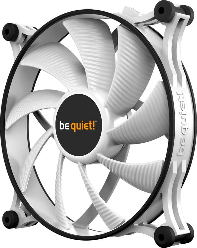 Вентилятор be quiet! Shadow Wings 2 140mm White (BL090), 140x140x25 мм, 3-pin, білий