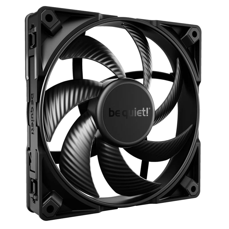 Вентилятор be quiet! Silent Wings Pro 4 140mm PWM (BL099), 140x140x25 мм, 4-pin, чорний