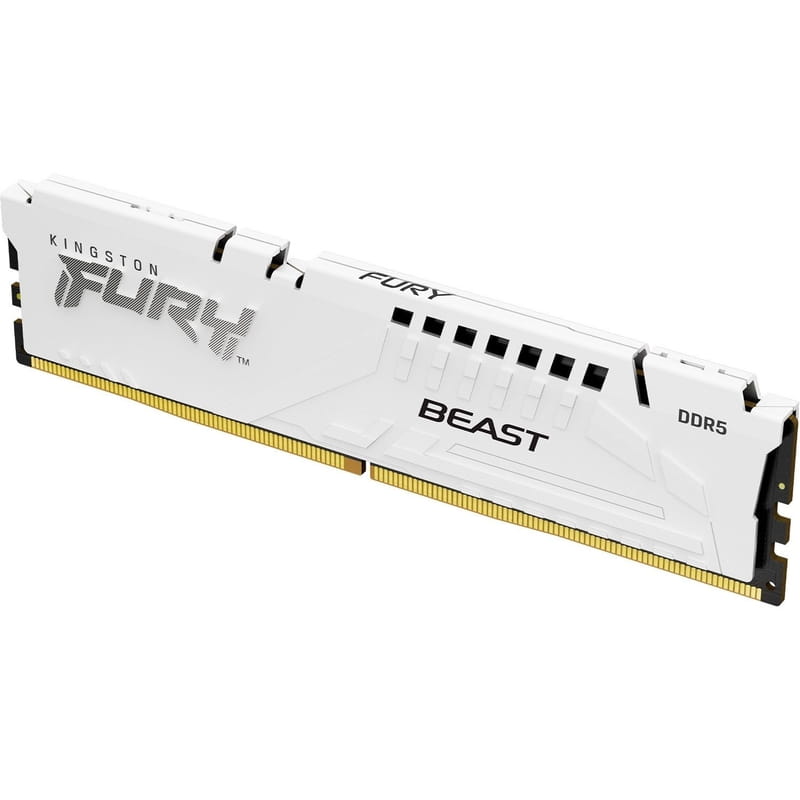 Модуль пам`яті DDR5 16GB/5600 Kingston Fury Beast White (KF556C36BWE-16)