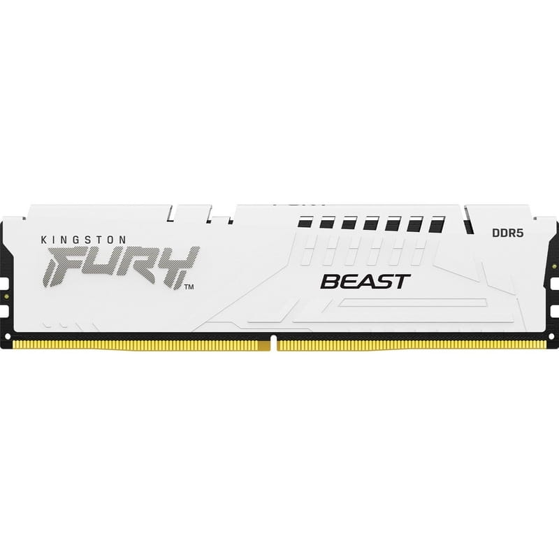 Модуль пам`яті DDR5 16GB/5600 Kingston Fury Beast White (KF556C36BWE-16)