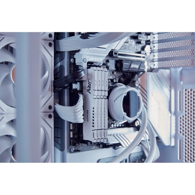 Модуль пам`яті DDR5 16GB/5600 Kingston Fury Beast White (KF556C36BWE-16)