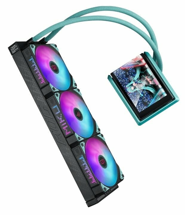 Система водяного охлаждения Asus ROG Ryuo IV 360 ARGB Hatsune Miku Edition (90RC01P1-B0EAY0)