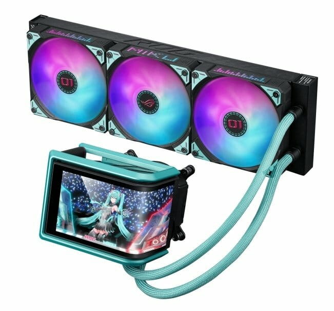 Система водяного охлаждения Asus ROG Ryuo IV 360 ARGB Hatsune Miku Edition (90RC01P1-B0EAY0)