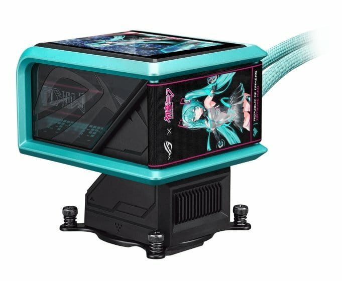 Система водяного охлаждения Asus ROG Ryuo IV 360 ARGB Hatsune Miku Edition (90RC01P1-B0EAY0)