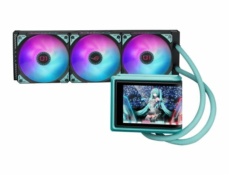 Система водяного охлаждения Asus ROG Ryuo IV 360 ARGB Hatsune Miku Edition (90RC01P1-B0EAY0)