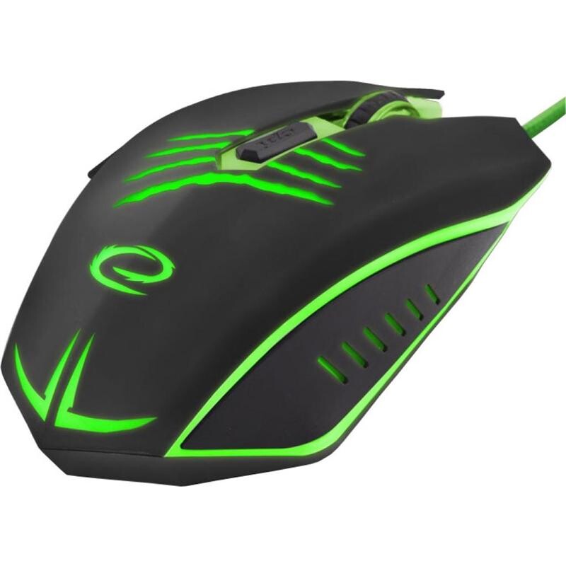 Мышь Esperanza MX209G Claw Black/Green USB