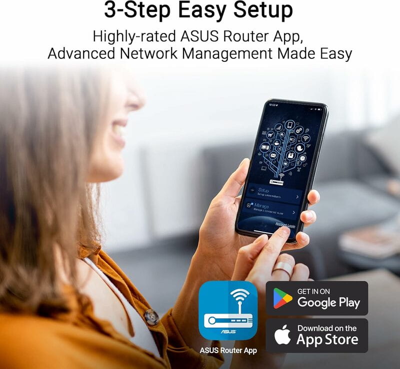 Беспроводной маршрутизатор Asus RT-BE55 (90IG0A80-MO3C00)