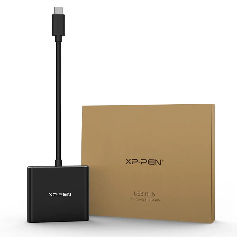 Адаптер XP-Pen Type-C 3-in-1 (USB+HDMI+DP) (ACW01)