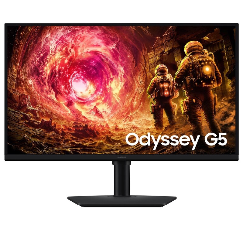 Монiтор Samsung 27" Odyssey G5 G50D (LS27FG500EIXUA) IPS Black 180Hz