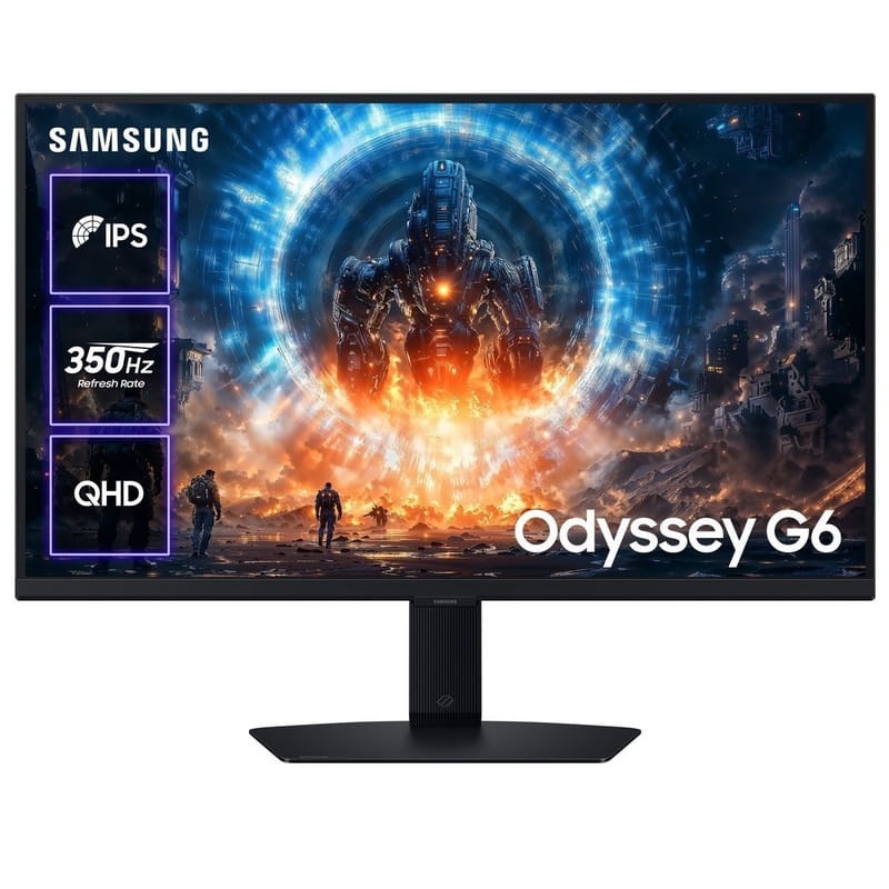 Монитор Samsung 27" Odyssey G6 (LS27FG606EIXUA) IPS Black 350Hz