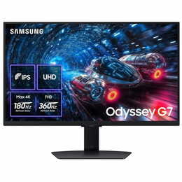 Монiтор Samsung 27" Odyssey G7 (LS27FG706EIXUA) IPS Black 360Hz