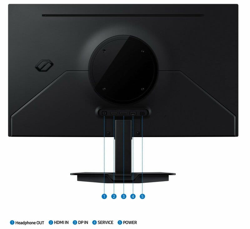 Монiтор Samsung 27" Odyssey G5 (LS27FG502SIXUA) OLED Black 180Hz