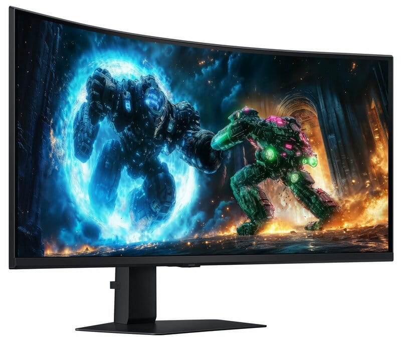 Монiтор Samsung 40" Odyssey G7 (LS40FG756EIXUA) VA Black 180Hz Curved