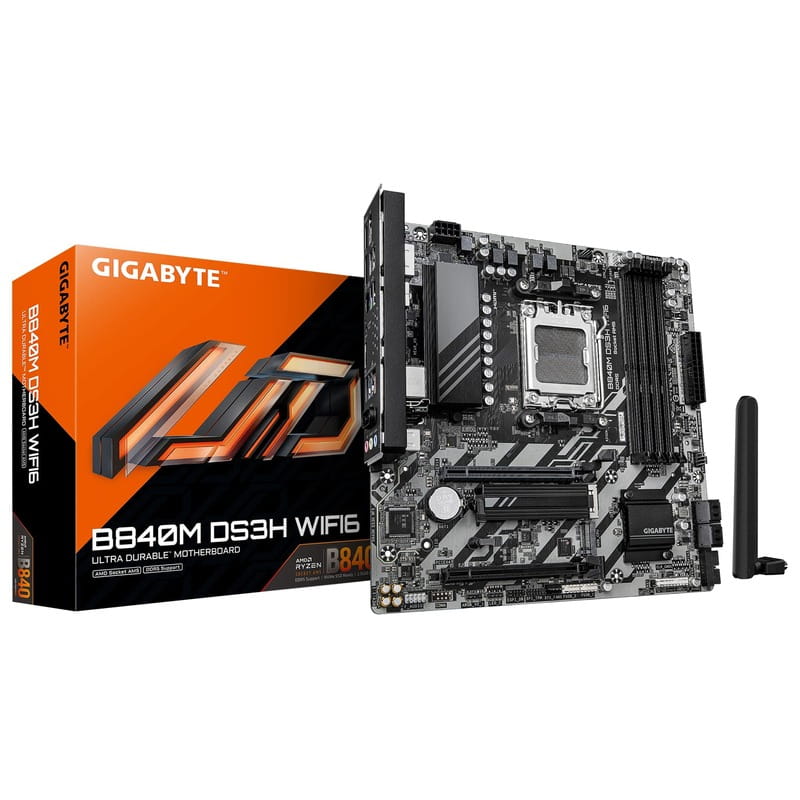 Материнская плата Gigabyte B840M DS3H WF6 Socket AM5