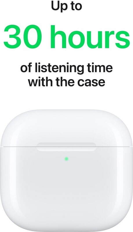 Bluetooth-гарнiтура Apple AirPods 4 (MXP63ZE/A)