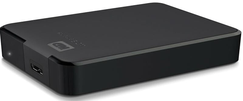 Зовнішній жорсткий диск 2.5" USB 5.0TB WD Elements Portable Black (WDBU6Y0050BBK-WESN)_Bulk