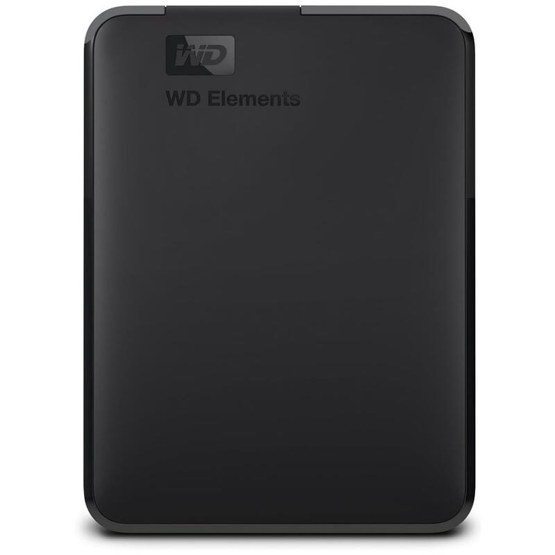 Зовнішній жорсткий диск 2.5" USB 5.0TB WD Elements Portable Black (WDBU6Y0050BBK-WESN)_Bulk