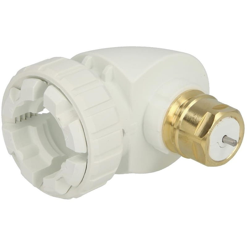 Кутовий адаптер Danfoss для термостатичних елементів RA, з`єднання Click (013G1350)