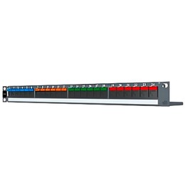 Патч-панель Molex PID-00141 19", 24xRJ45, DG+,UTP, кат. 6, 1U