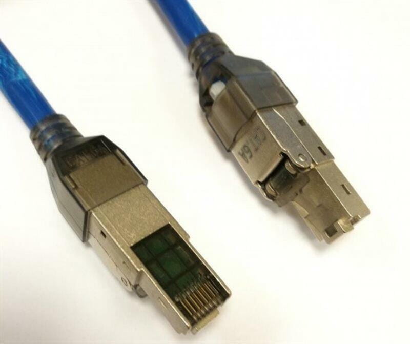 Конектор RJ 45 Kingda (KD-KJ6A-17S) кат. 6A, екранований, безінструментальний