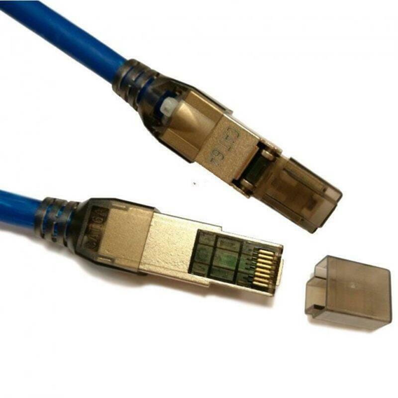 Конектор RJ 45 Kingda (KD-KJ6A-17S) кат. 6A, екранований, безінструментальний