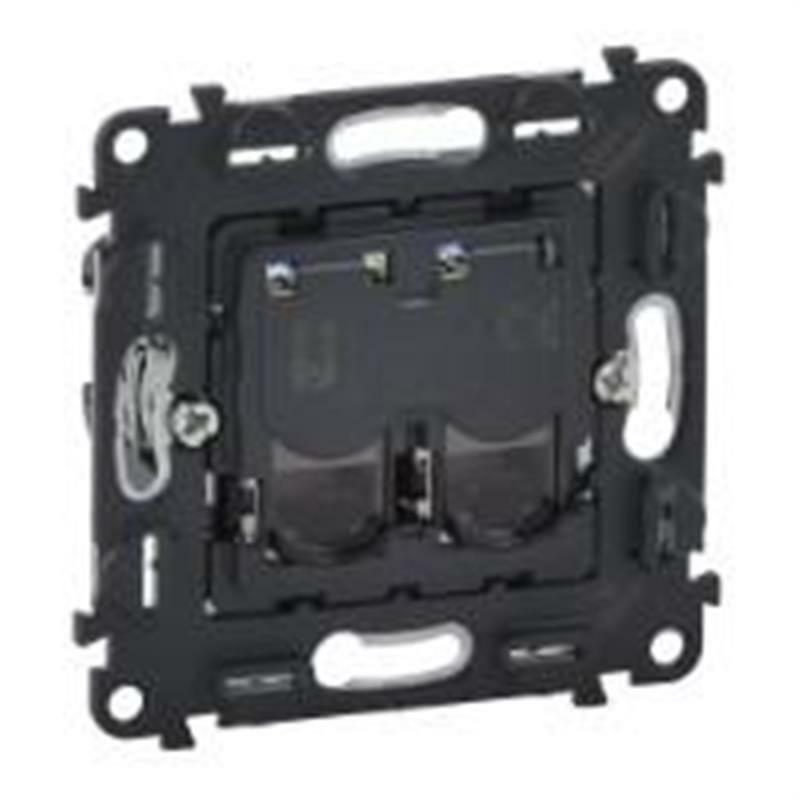 Розетка Legrand Valena In`Matic подвійна RJ-45 (753041)