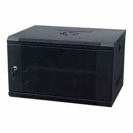 Шафа настінна Kingda (KD-007-6618) RAL9004 19" 18U 600мм