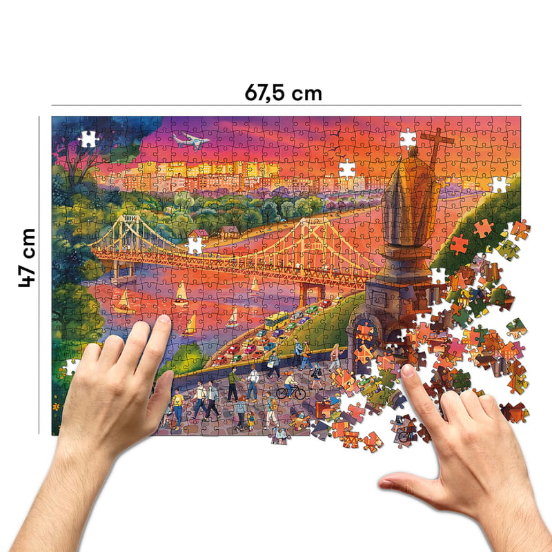 Пазл Orner Прогулка по Киеву 1000 элементов