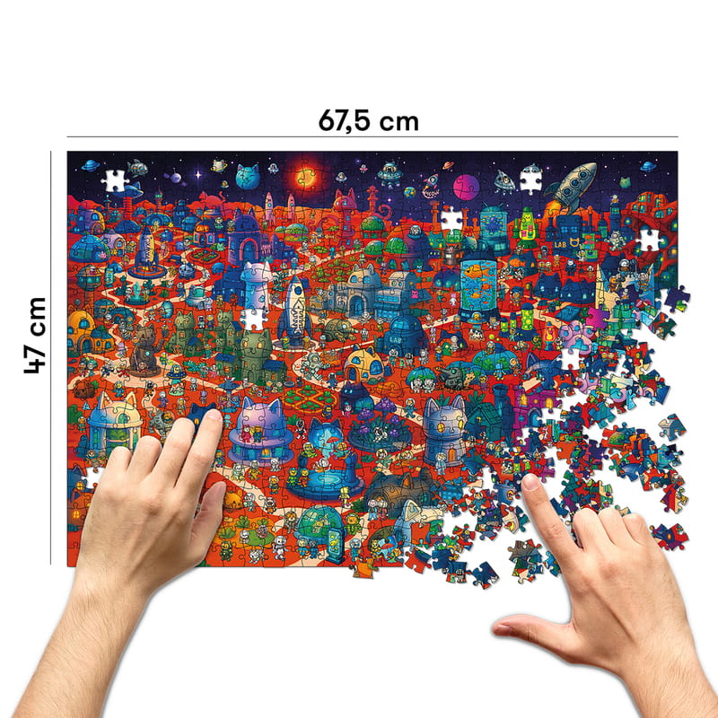 Пазл Orner Котомісто на Марсі 1000 елементів