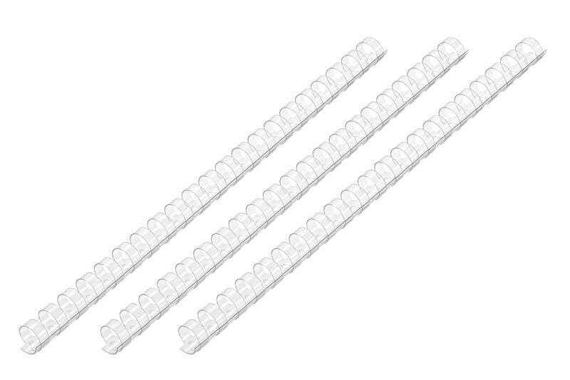 Пружина пластиковая 2E A4, 16 мм, прозрачная, 100шт (2E-PL16-100CL)