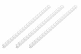 Пружина пластиковая 2E A4, 19 мм, белая, 100шт (2E-PL19-100WH)