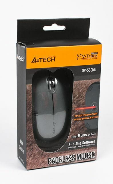 Миша A4 OP-560NU Black USB V-Track