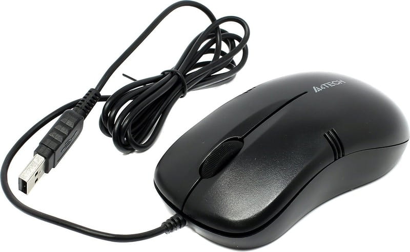 Мышь A4Tech OP-560NU V-Track Black