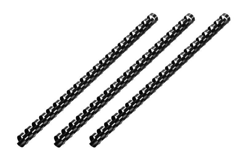 Пружина пластиковая 2E A4, 51 мм, черная, 50шт (2E-PL51-50BL)