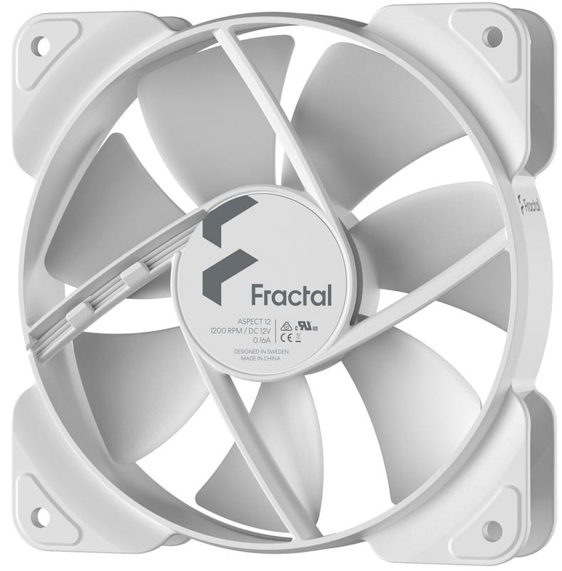 Вентилятор Fractal Design Aspect 12 White (FD-F-AS1-1202)