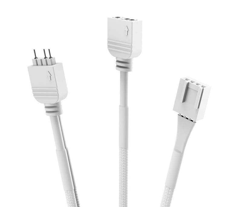 Вентилятор Fractal Design Prisma AL-12 PWM ARGB White (FD-FAN-PRI-AL12-PWM-WT)